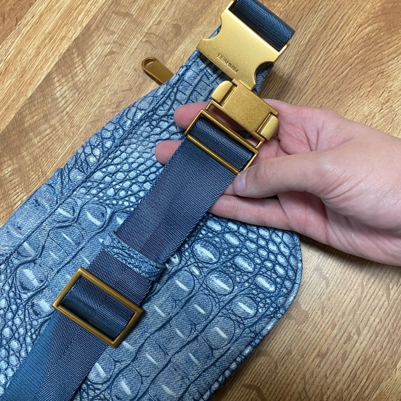 Brahmin Harker Light Denim Tetra - Picture 7 of 15